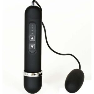 Black Magic Bullet Vibrator With Remote Control Waterproof Black