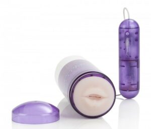 OPTIMUM POWER Automatic Blow Job Masturbator With Powerful Pearl Beads MULTISPEED PURPLE