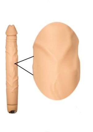 Maxx Gear Mr. Big Realistic Dildo Vibrator Waterproof Flesh 12 Inch