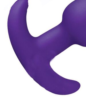 Luxe Zenith Wireless Remote Control Silicone Butt Plug USB Rechargeable Purple 3.9 Inch