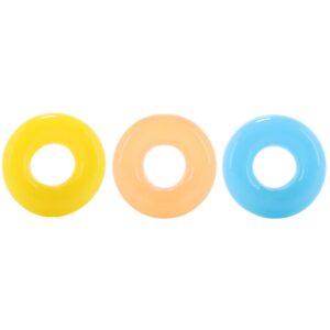 Rascal The D-Ring Glow X3 Glow In The Dark Penis Rings KIT