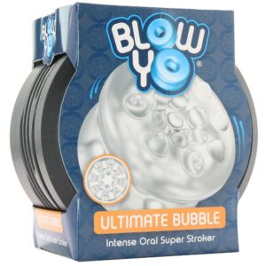 Blow Yo Ultimate Bubble Intense Oral Super Stroker Clear