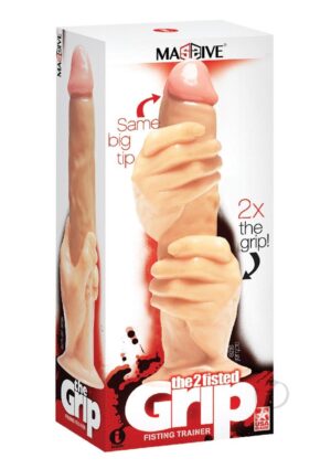 Massive 2 Fisted Grip Hige Thick Fisting Dildo