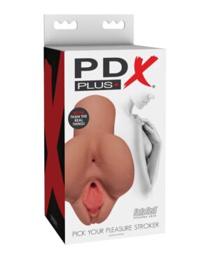 Pdx Plus Pick Your Pleasure Dual Masturbation Sleeve Vanilla