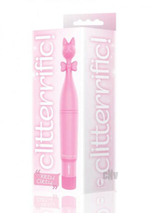 The 9 Clitterific Kitty Clitty Silicone Clitoral Vibrator