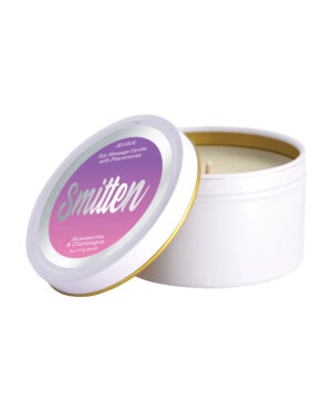 Massage Candle Smitten Straw/champ 4oz