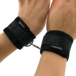 Soft Handcuffs Black Couples Restraint Gear