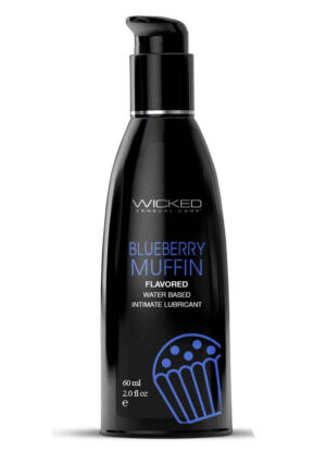 Blueberry Muffin Flavored Water-based Lube 2oz