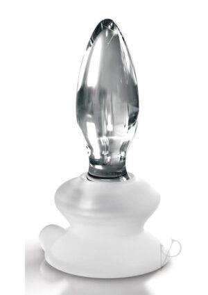Glass Butt Plug With Removable Silicone Suction Cup