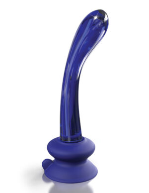 G-Spot Glass Dildo with Silicone Suction Cup