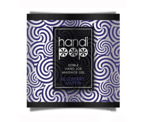 Handipop Massage Gel Blueberry Foil 6ml