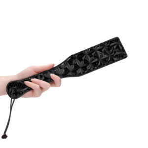 Black Luxury Spanking Paddle