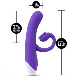 Silicone Vibrator with Air Pulse Technology