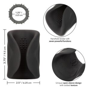 Optimum Power Pro Stroker Black Masturbation Sleeve