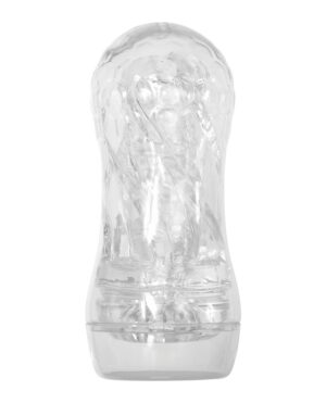 The SWIRL Crystal Clear Stroker Masturbation Sleeve