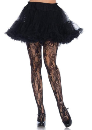 Skull Lace Sexy Tights and Pantyhose