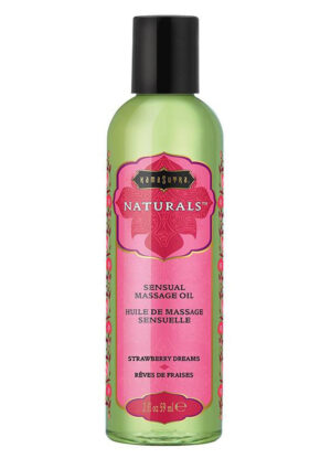 Sensual Massage Oil 2oz - Strawberry Dreams