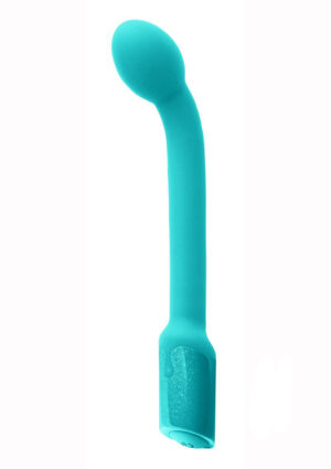 Flexible Silicone G Spot Vibrator Teal