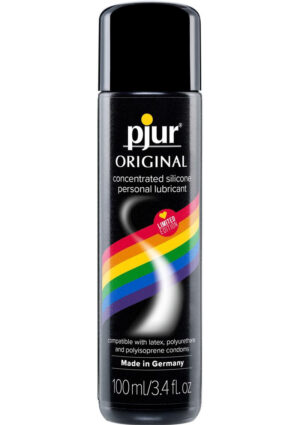 Limited Edition Rainbow Label Silicone Lube