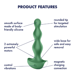 Anal Vibe Silicone Vibrating Butt Plug