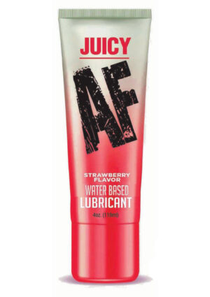 Water-Based Strawberry Flavored Anal Sex Lube 4oz