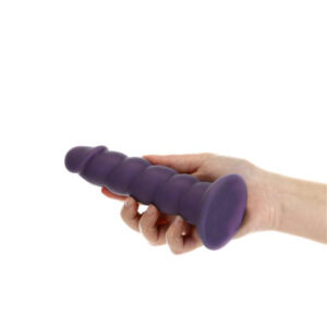 Silicone Dildo with Suction Cup & Bonus PowerBullet Vibe