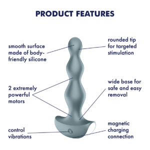 Rechargeable Silicone Prostate Massager