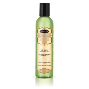 Naturals Body Massage Oil Vanilla Sandalwood 2oz