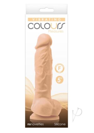 Colours Pleasures Dildo Vibe 5 White