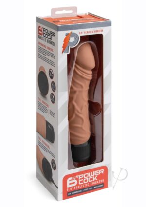 1Pc Realistic Vibrator 6.5 Mocha