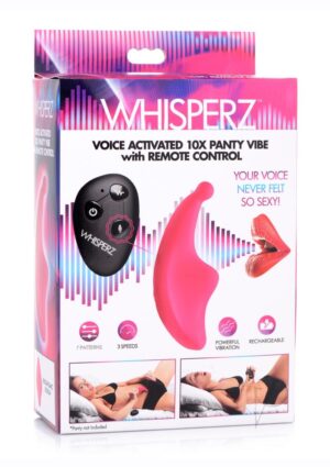Voice Activated 10X Vibrating Panty with Remote Control