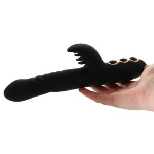 Silicone Rabbit Thrusting Vibrator