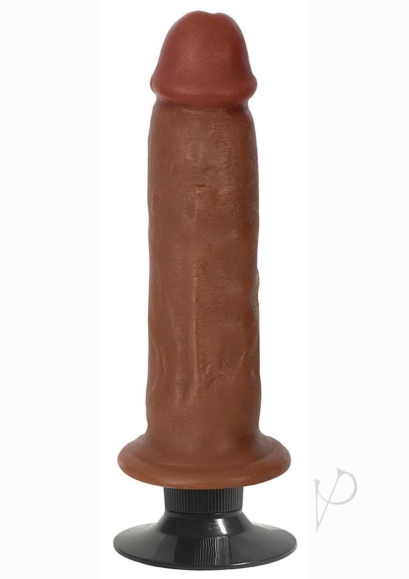 Medium Realistic Vibrating Suction Cup Dildo