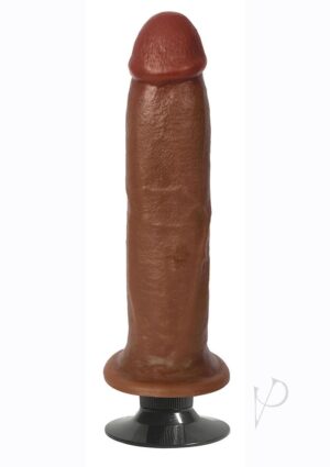 Medium Vibrating Realistic Dildo with Suction Cup