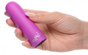 10X Mega Silicone Bullet Vibrator Purple