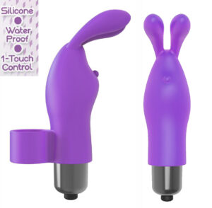 The 9 Flirt Finger Bunny Purple