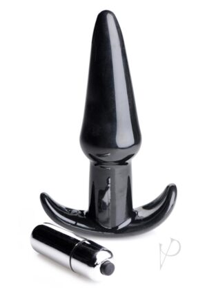 Vibrating Butt Plug - Black