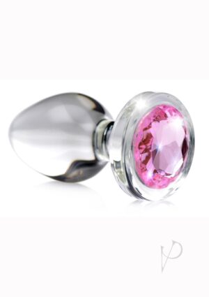 Gem Glass Butt Plug - Medium