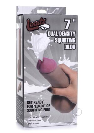 Dark Dual Density Squirting Dildo