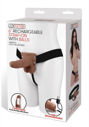 Recharge Strap On W/balls