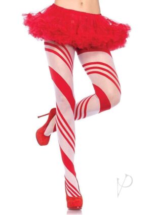 Sheer Candy Striped Sexy Tights and Pantyhose