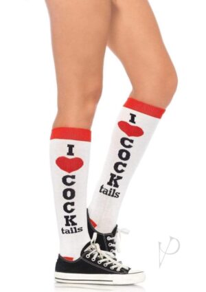 Cocktails Knee Socks