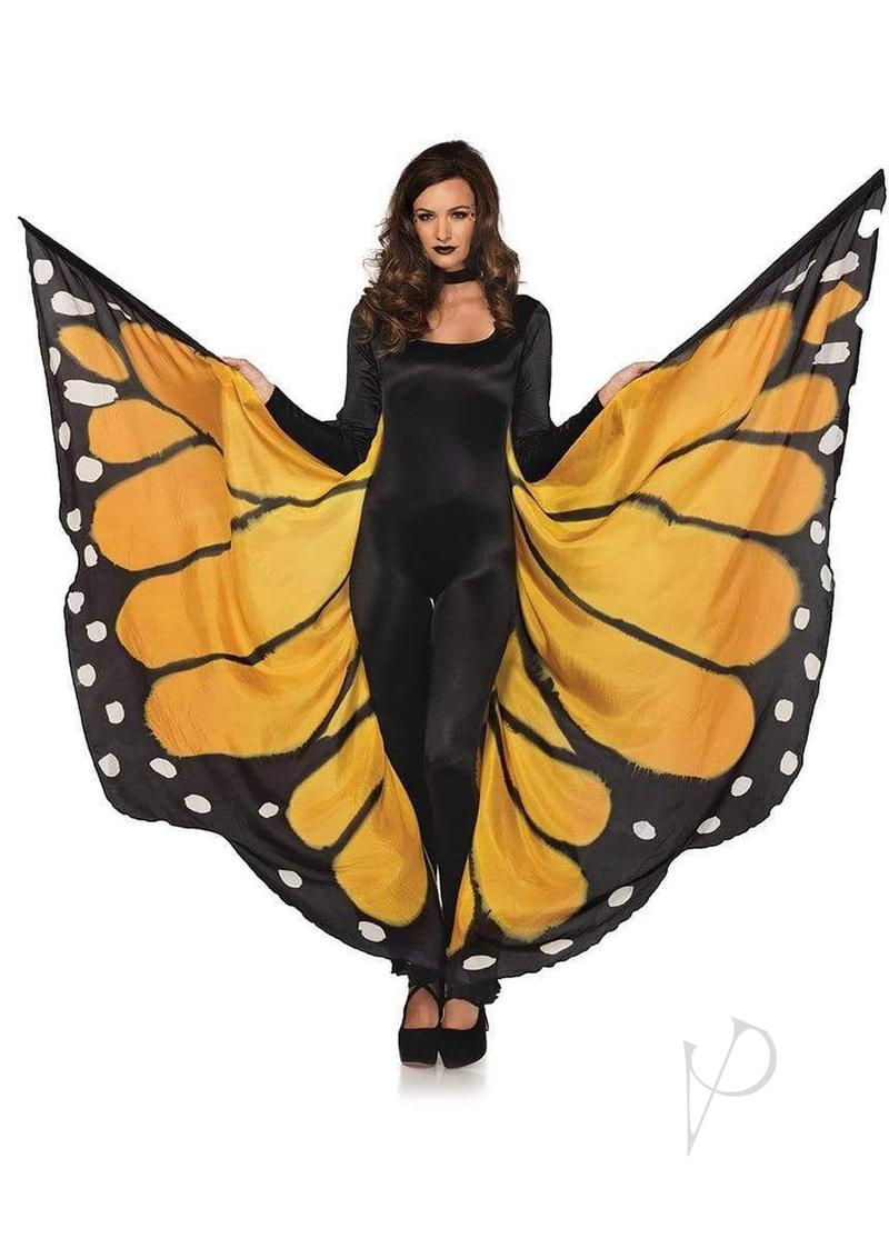 Festival Butterfly Wing Halter Cape with Batons