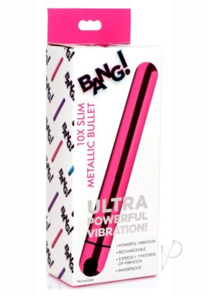 Bang 10x Slim Metallic Bullet Pink