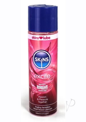 Skins Excite Tingling Water Lube 4.4oz