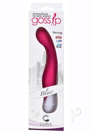 Blair 7 Speed Silicone G-Spot Vibrator- Pink