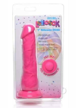 Lollicock Silicone Dildo 7 Cherry