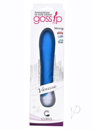 Vanessa 7 Function Silicone Vibe- Blue