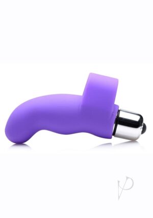 Finger Vibrator with 2 Vibrating Bullets included - Purple