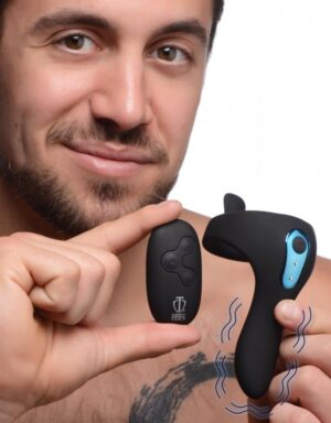 Vibrating Penis Ring and Ball with Remote